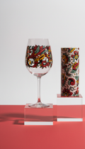 Tattoo-Art Stemless Wine Glass
