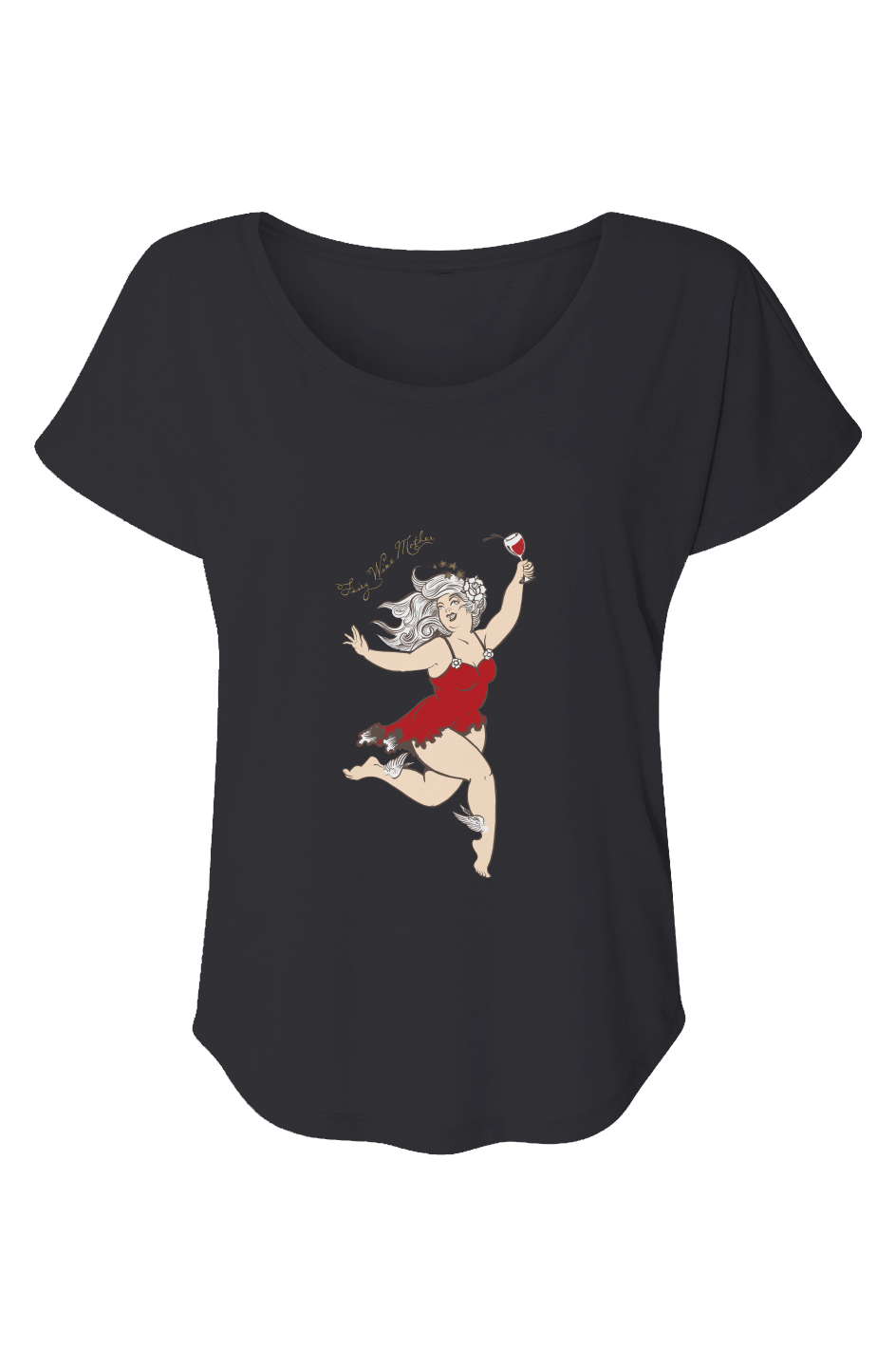 Fairy Wine Mother - Women’s Triblend Short Sleeve Dolman